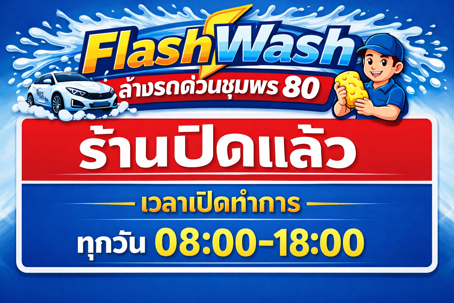 ภาพคิวรถหน้าร้าน